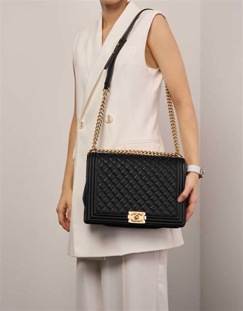 chanel boy quilted gold|coco chanel bag.